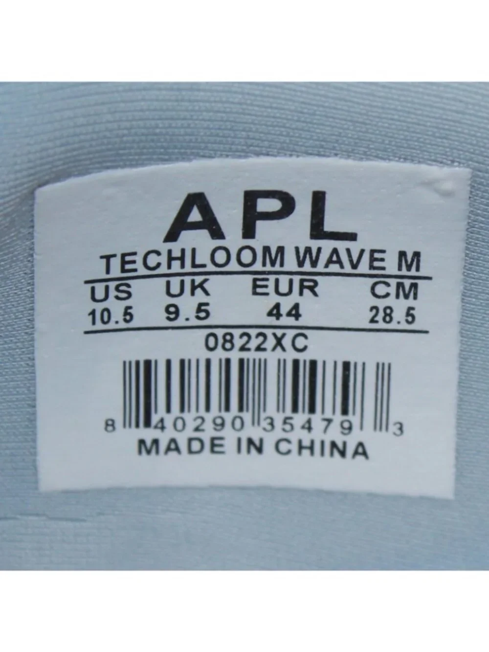 APL Athletic Propulsion Labs Men's Techloom Wave Sneakers Forged Blue Size 10.5